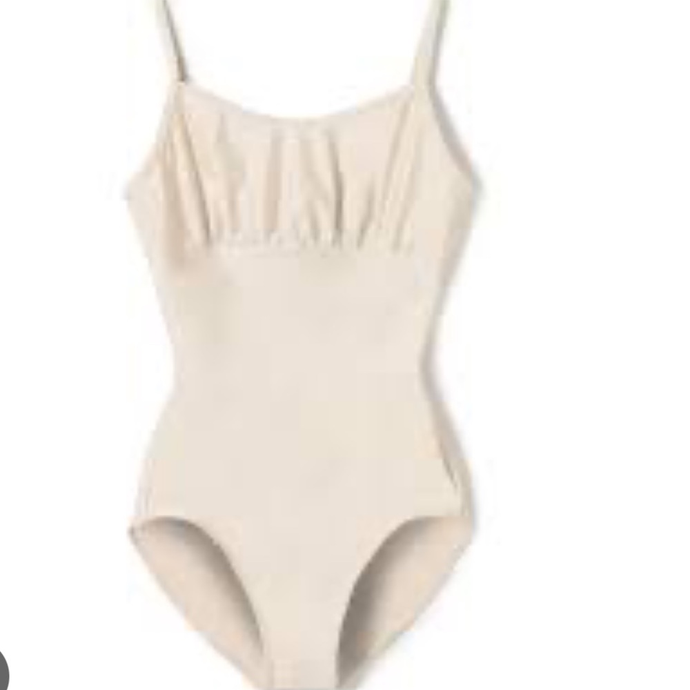 NWT 🩰 Chacott Cream Ballet Leotard